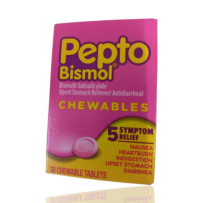 Pepto Bismol Chewables Tablets 30s