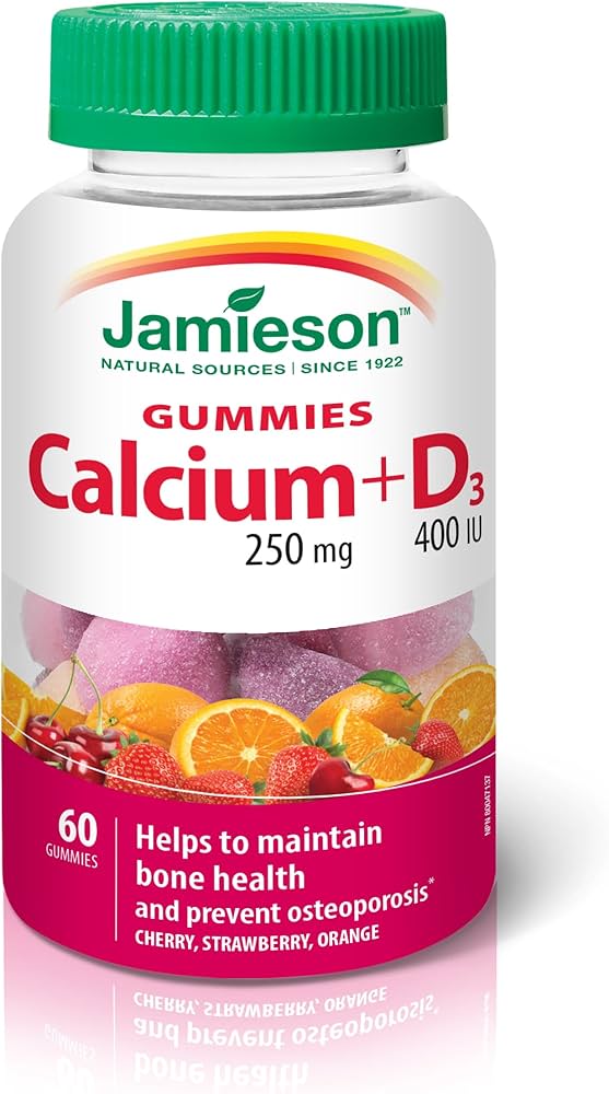 Jamieson Calcium + D3 Gummies 60's