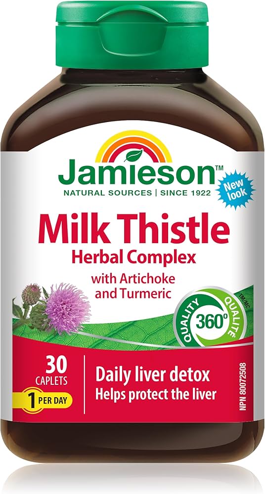 Jamieson Daily Liver Detox Caplets 30’s (Milk Thistle)