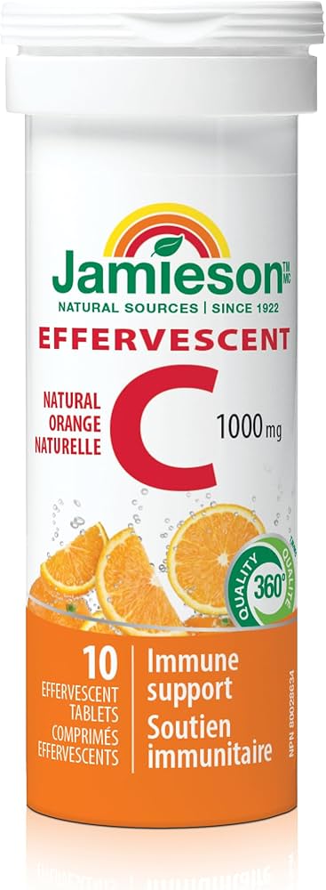 Jamieson Effervescent C 1000mg Tablets 10s