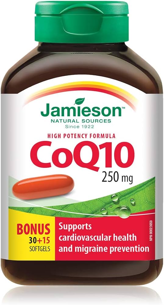 JAMIESON CoQ10 250mg Softgels 45’s
