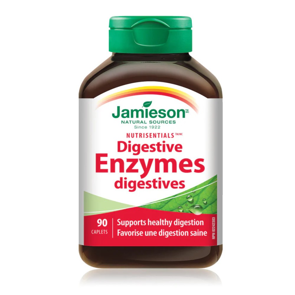 Jamieson Digestive Enzymes Caplets 90s