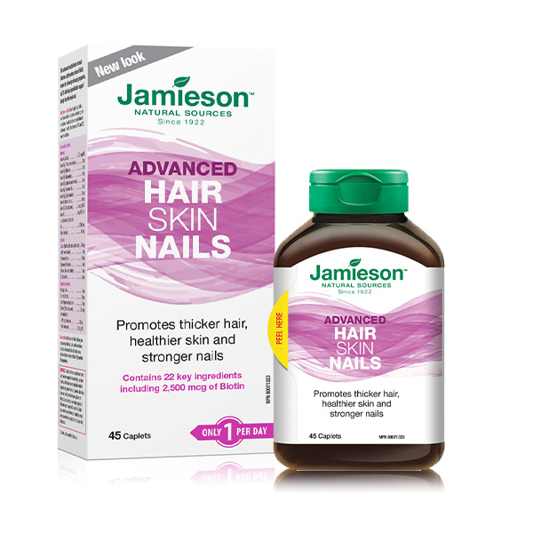 Jamieson Advanced Hair, Skin, Nails Caplets 45