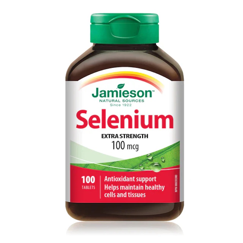 Jamieson Selenium Extra Strength 100mcg Tablets 100's