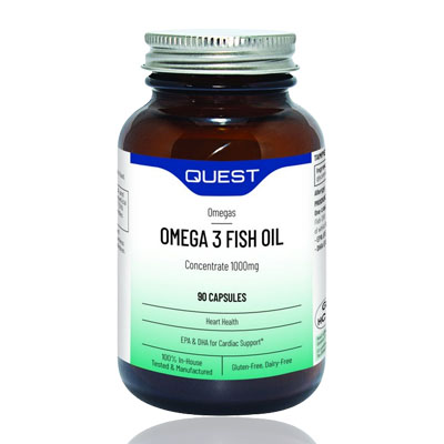 Quest Omega 3 1000mg 45's - Fish Oil Concentrate
