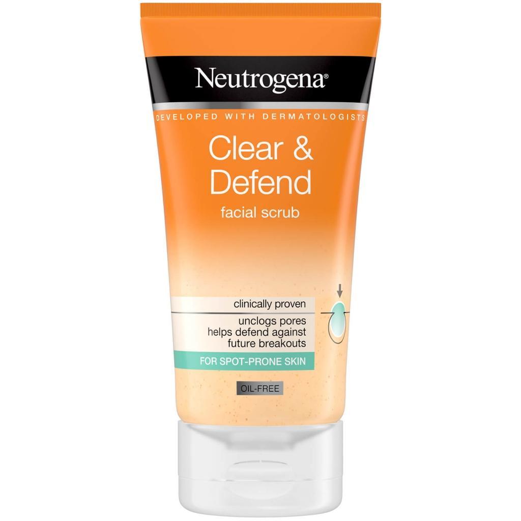Neutrogena Clear & Defend Face Scrub 150ml