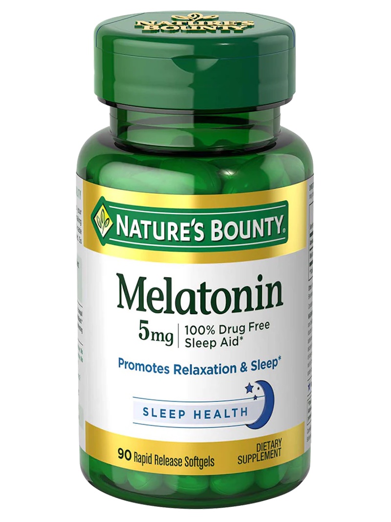 Nature's Bounty Melatonin 5mg Rapid Release 90s