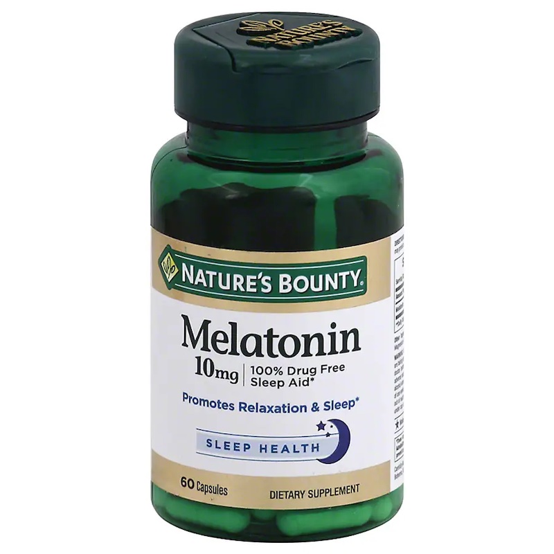 Nature's Bounty Melatonin 10mg Capsules 60s