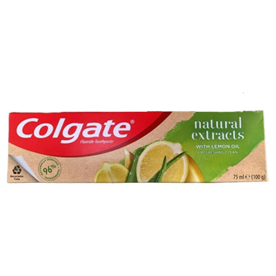 Colgate Tooth Paste Natural Extracts Lemon Oil 100gms