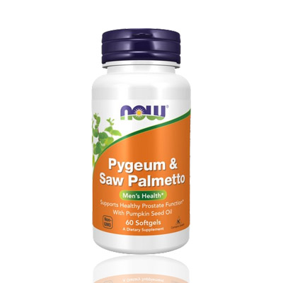 Now Pygeum & Saw Palmetto Softgels 60's