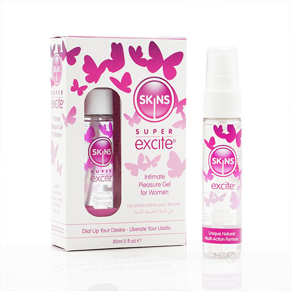 Skins Super Excite Intimate Pleasure Gel for Women 30ml