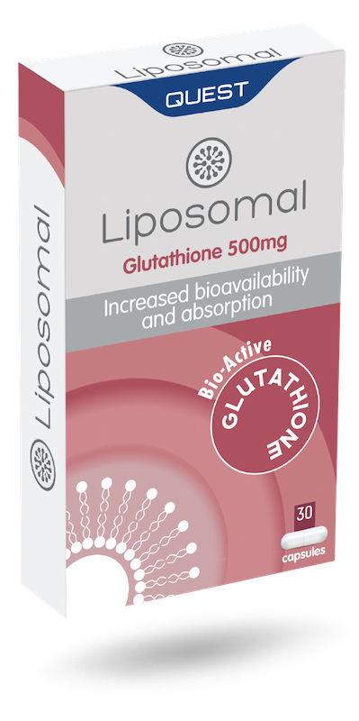 Quest Liposomal Glutathione 500mg Capsules 30’s
