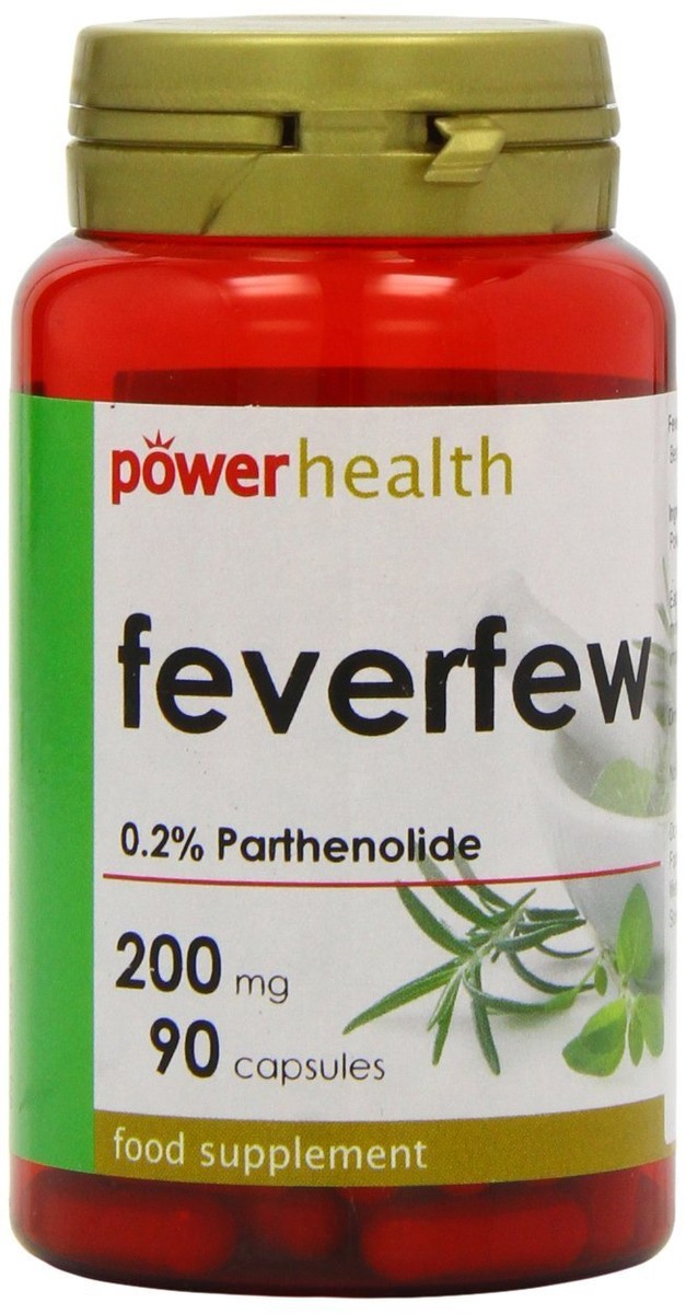 Power Health Range Feverfew 200mg Vcaps 90's