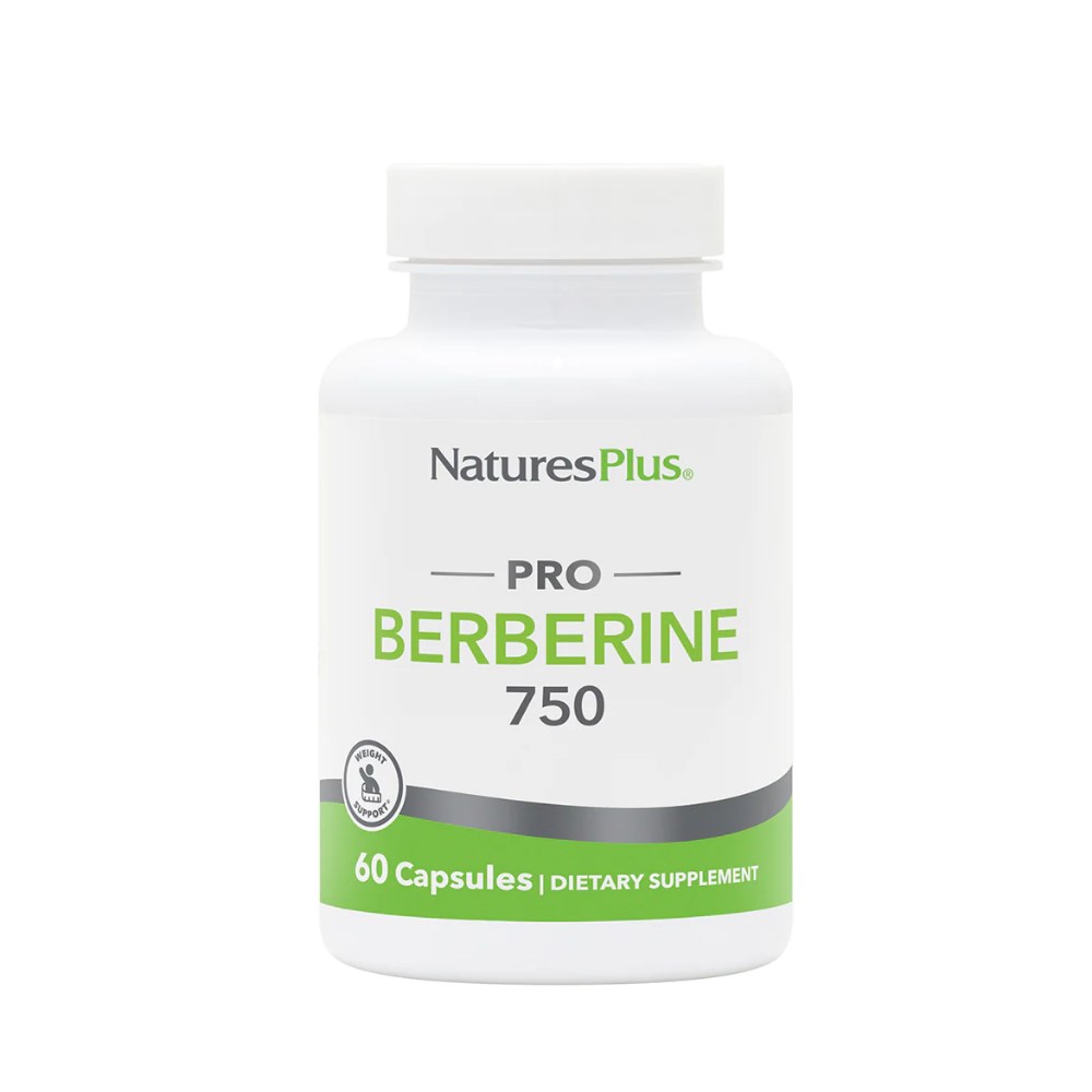 Nature's Plus Berberine 750mg Capsules 60’s