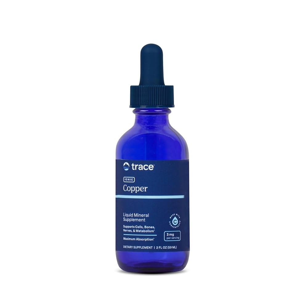 Trace Minerals Copper Ionic Liquid 3mg 59ml