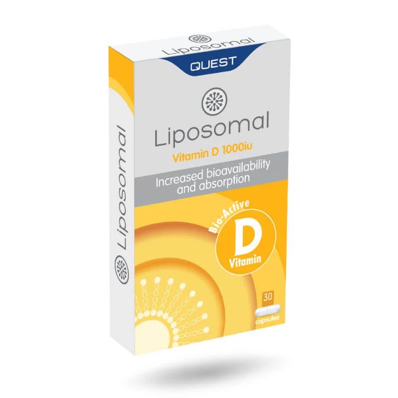 Quest Liposomal Vitamin D3 1,000IU Capsules 30’s