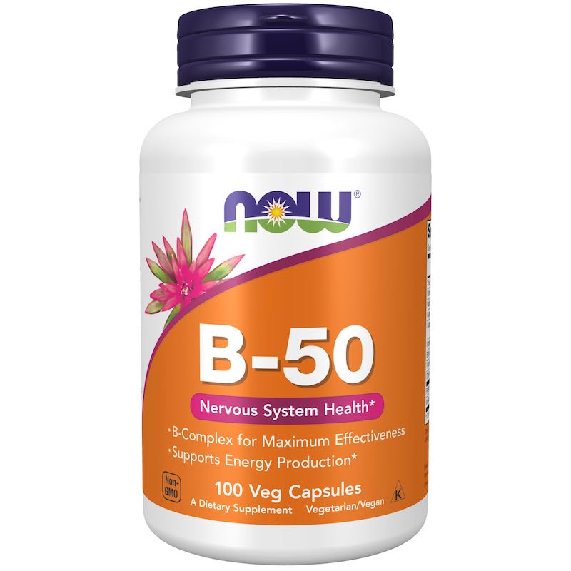 Now B-50 Vitamin B Complex Tablets 100s