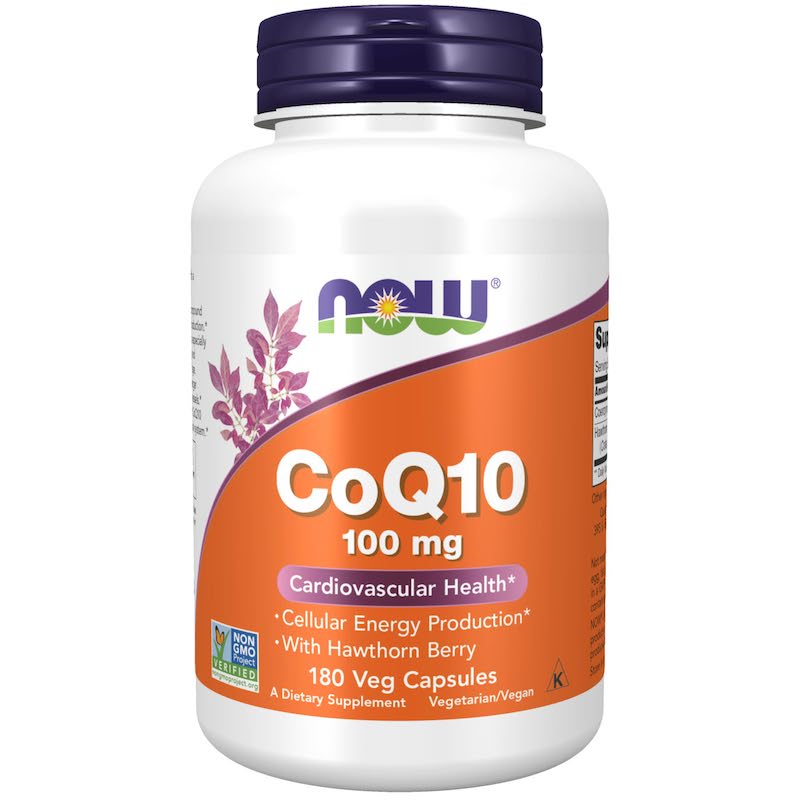 Now CoQ10 100mg Capsules 50s