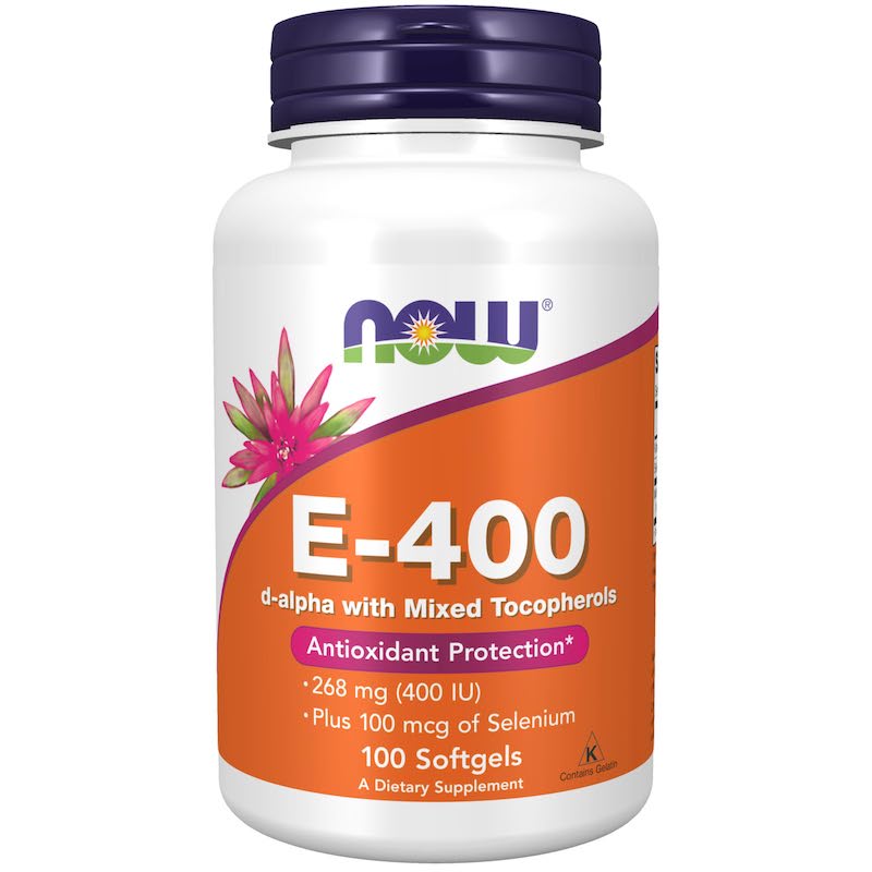 Now E 400IU Natural Caps 100s