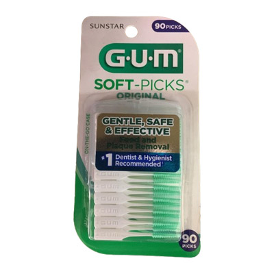 GUM Soft Picks (Food & Plaque Removal) Original 90's