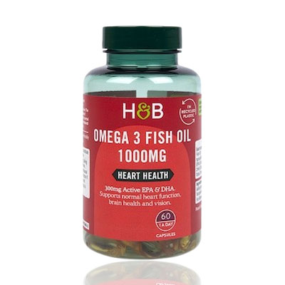 Holland & Barrett Omega 3 Fish Oil Concentrate  1000mg 60s