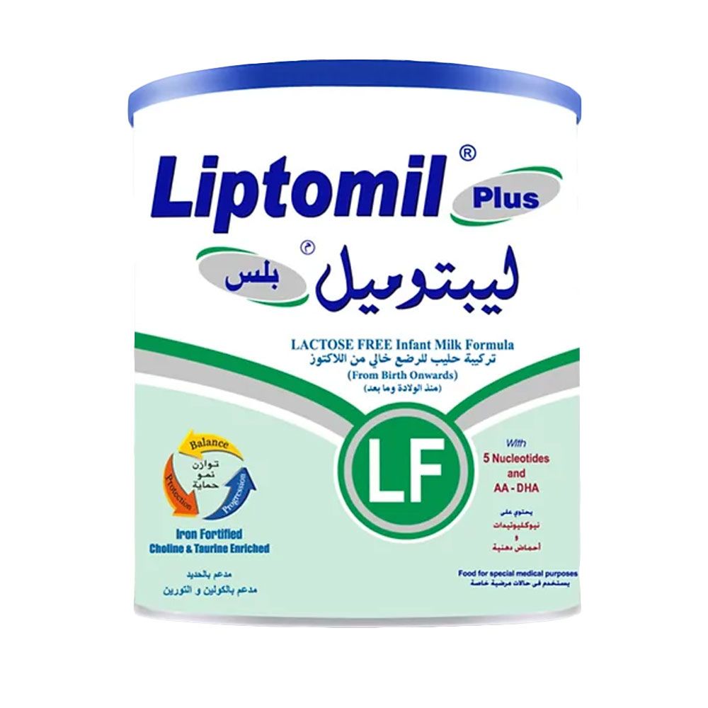 Liptomil Plus LF 400g – Gentle, Lactose-Free Nutrition for Babies with Sensitive Digestion