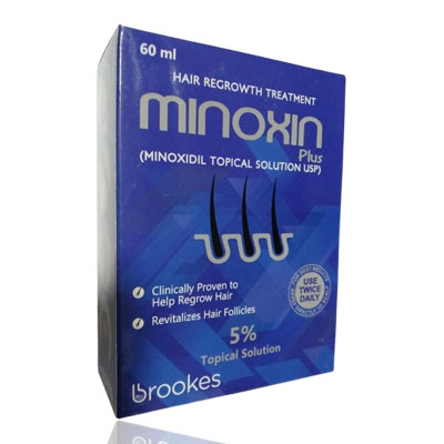 BROOKES Minoxin (Minoxidil Topical Solution USP 5%) 60ml