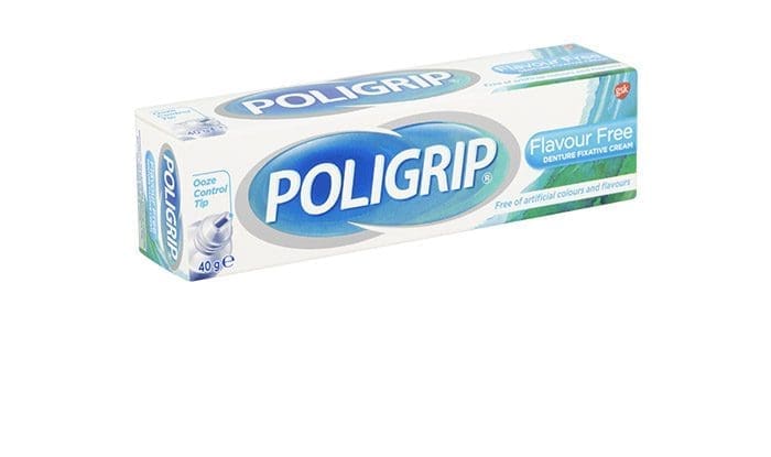 Poligrip Flavor Free