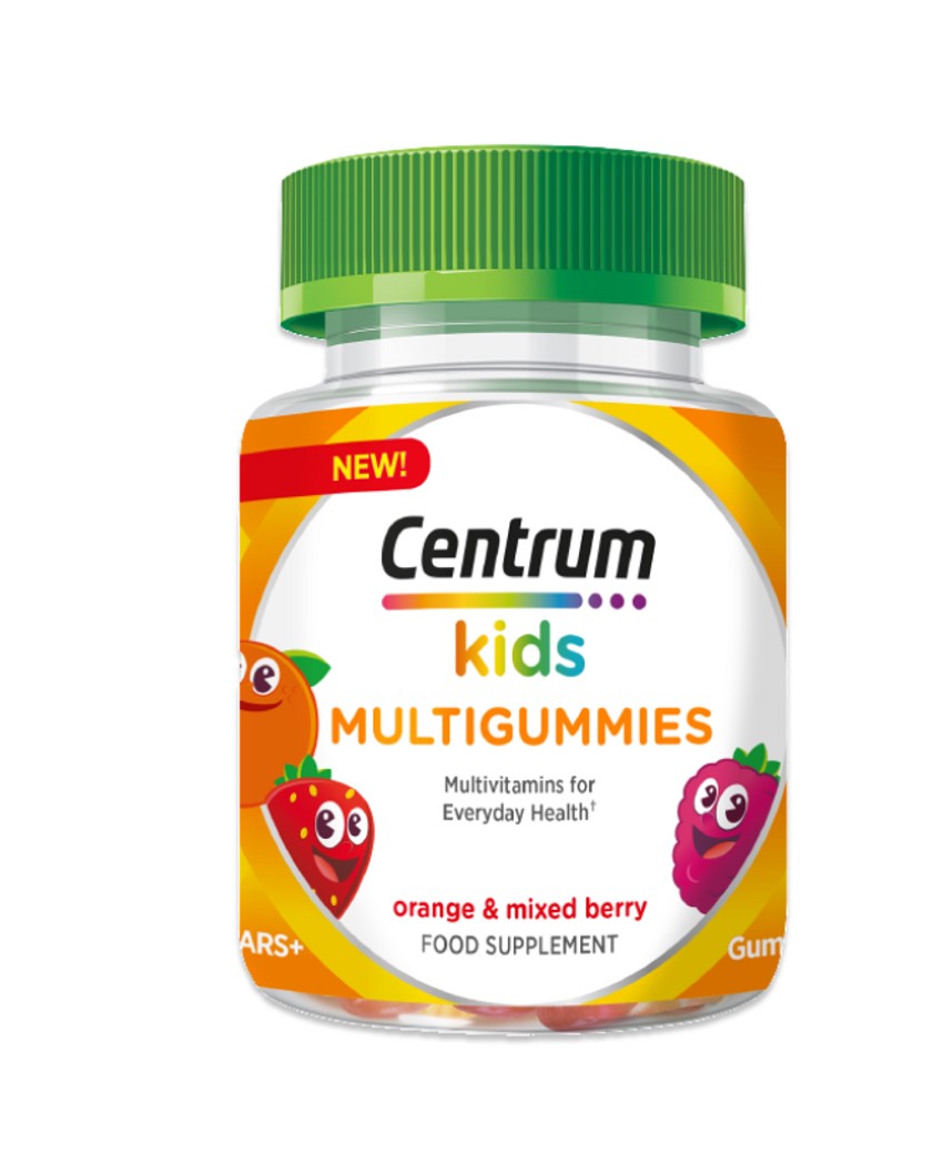 Centrum Kids Gummies Orange & Mixed Berry 30s