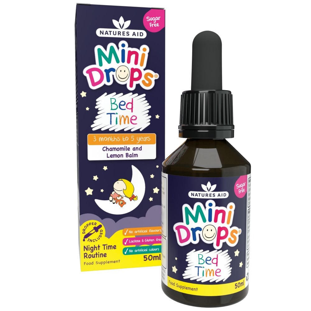 Natures Aid Mini Drops Bed Time