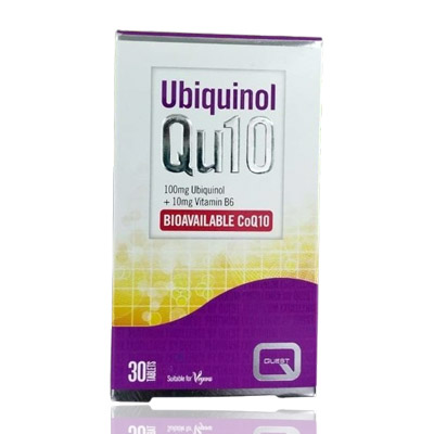 Quest Ubiquinol Qu10 - 100mg Tabs 30's