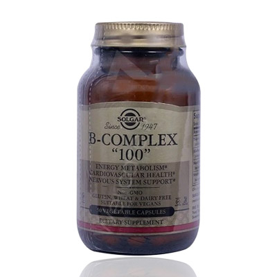 Solgar  Vitamin B Complex 100 Caps 50's