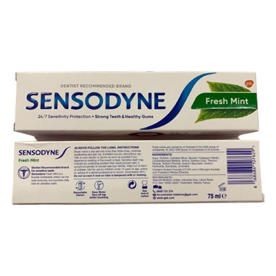 Sensodyne Fresh Mint Tooth Paste 75ml