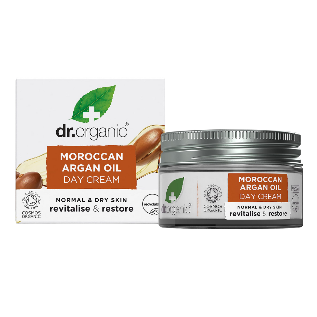 Dr Organic Moroccan Argan Oil Day Cream, 50ml