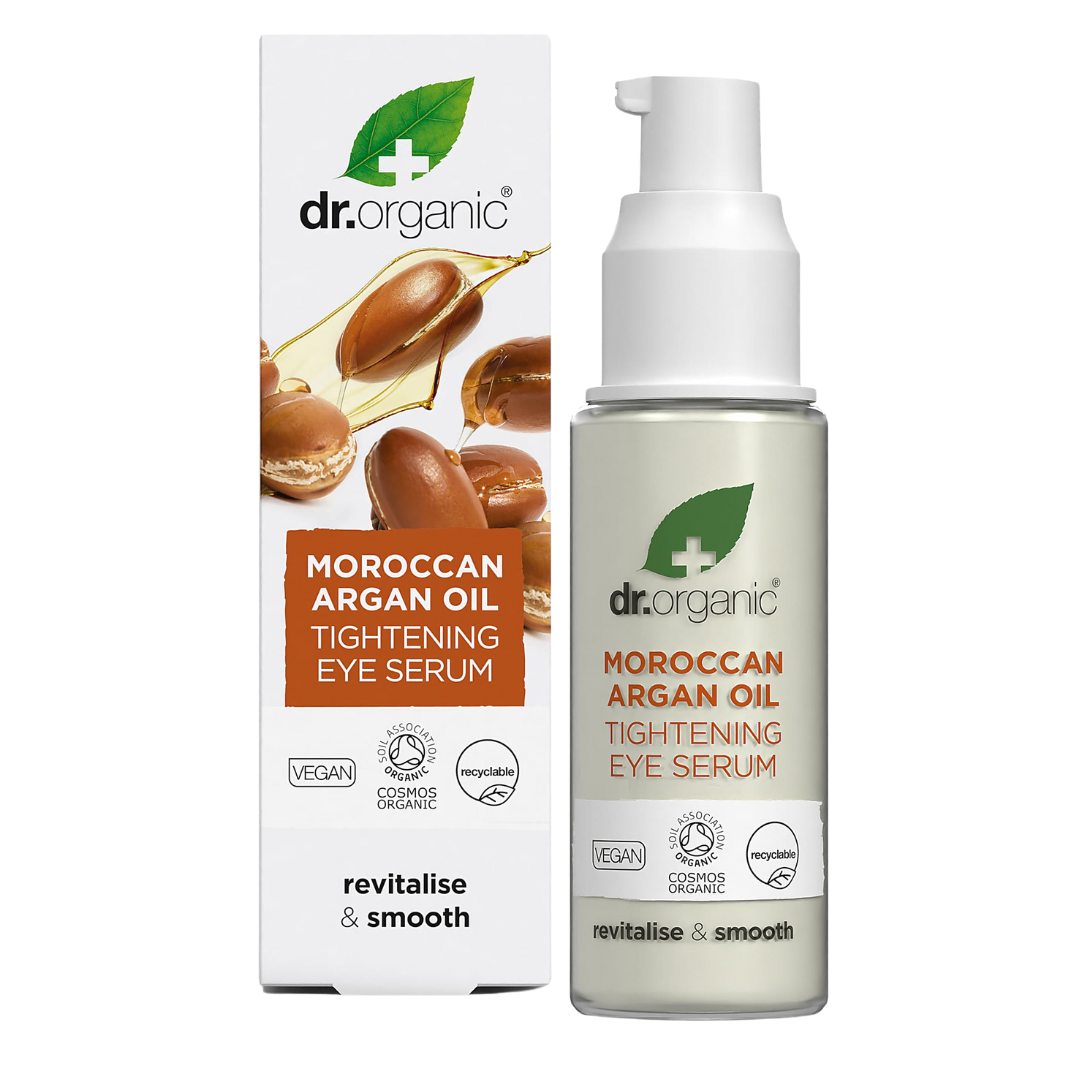 Dr. Organic Moroccan Argan Oil Instant Tightening Eye Serum, 30ml
