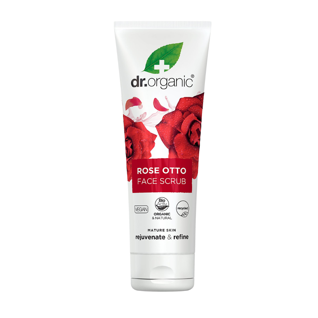 Dr. Organic Rose Otto Face Scrub 125ml