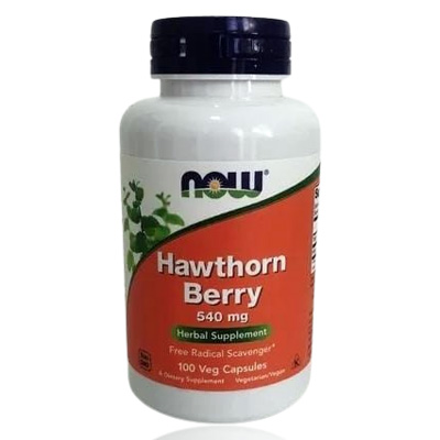 Now Supplements Hawthorn Berry 540mg Caps 100's