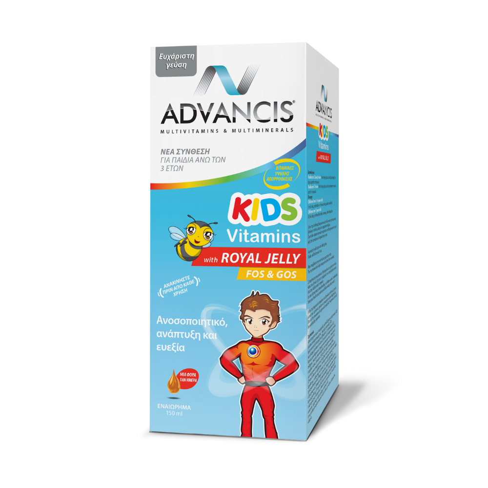 ADVANCIS Kids Multivitamin with Royal Jelly 150ml