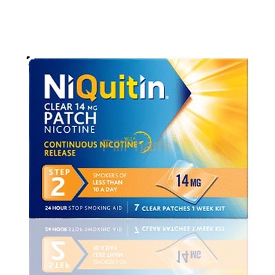 NiQuitin Patches Step II 14mg 7s