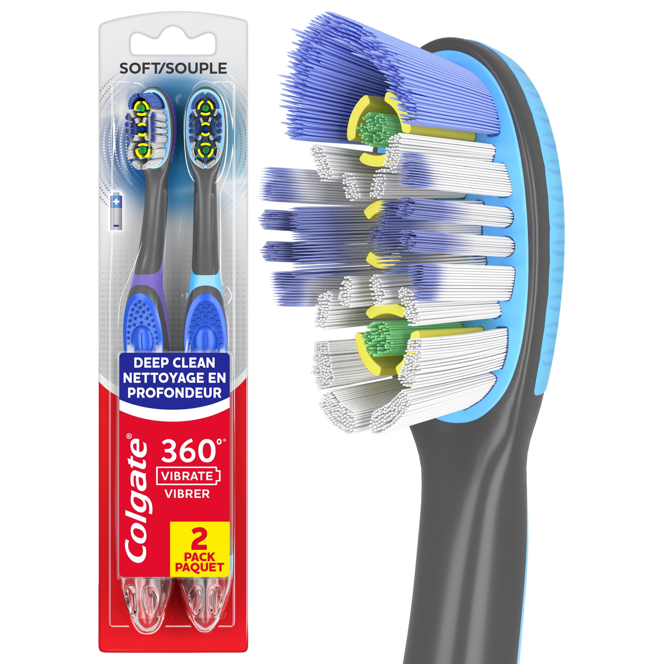 Colgate Battery Tooth Brush Adult (Vibrer 360) 1's