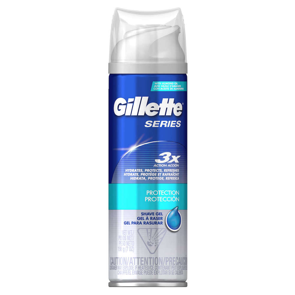 Gillette Series Protection Shave Gel with Almond Oil 200ml