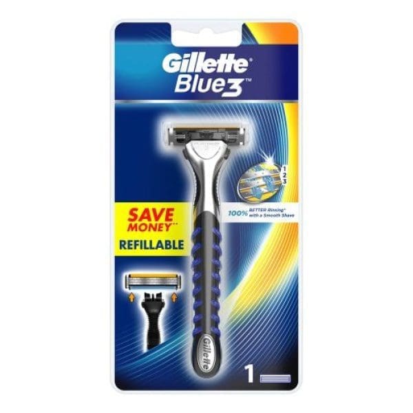 Gillette Blue 3 Razor (Machine) 1UP