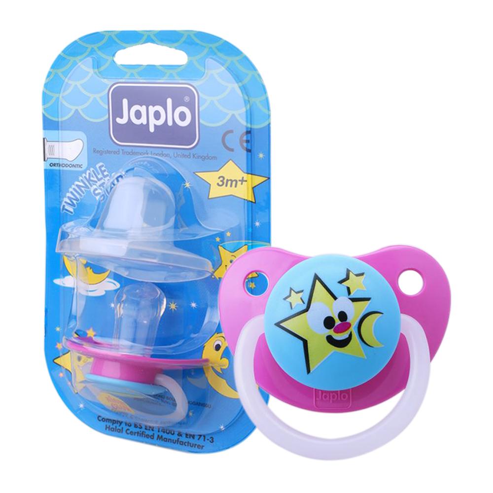 Japlo W/World Silicone Soother (Twinkle Star)