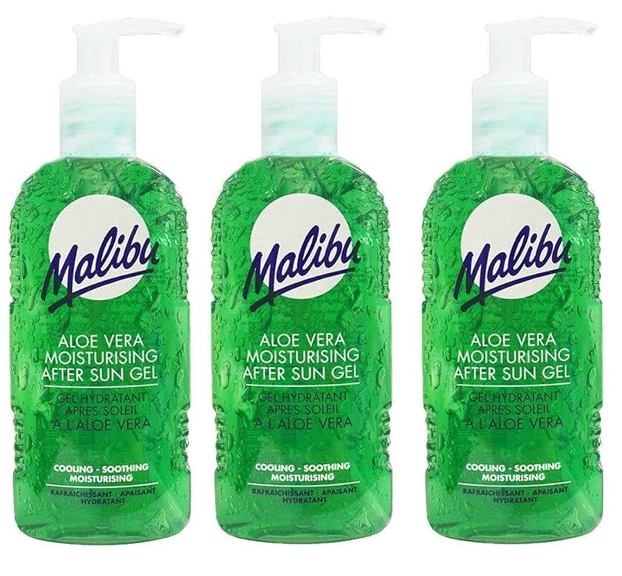 Malibu Aloe-Vera Moisturising After-Sun Gel 200ml (#FM530)