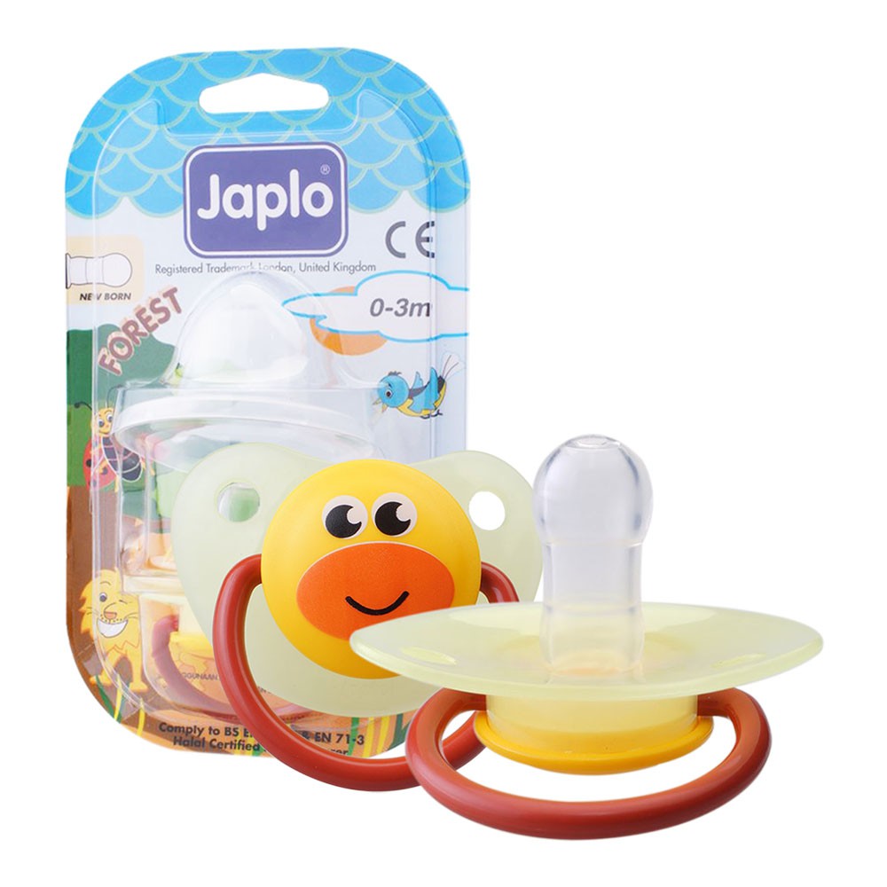 Japlo W/World Silicone Soother (Forest)