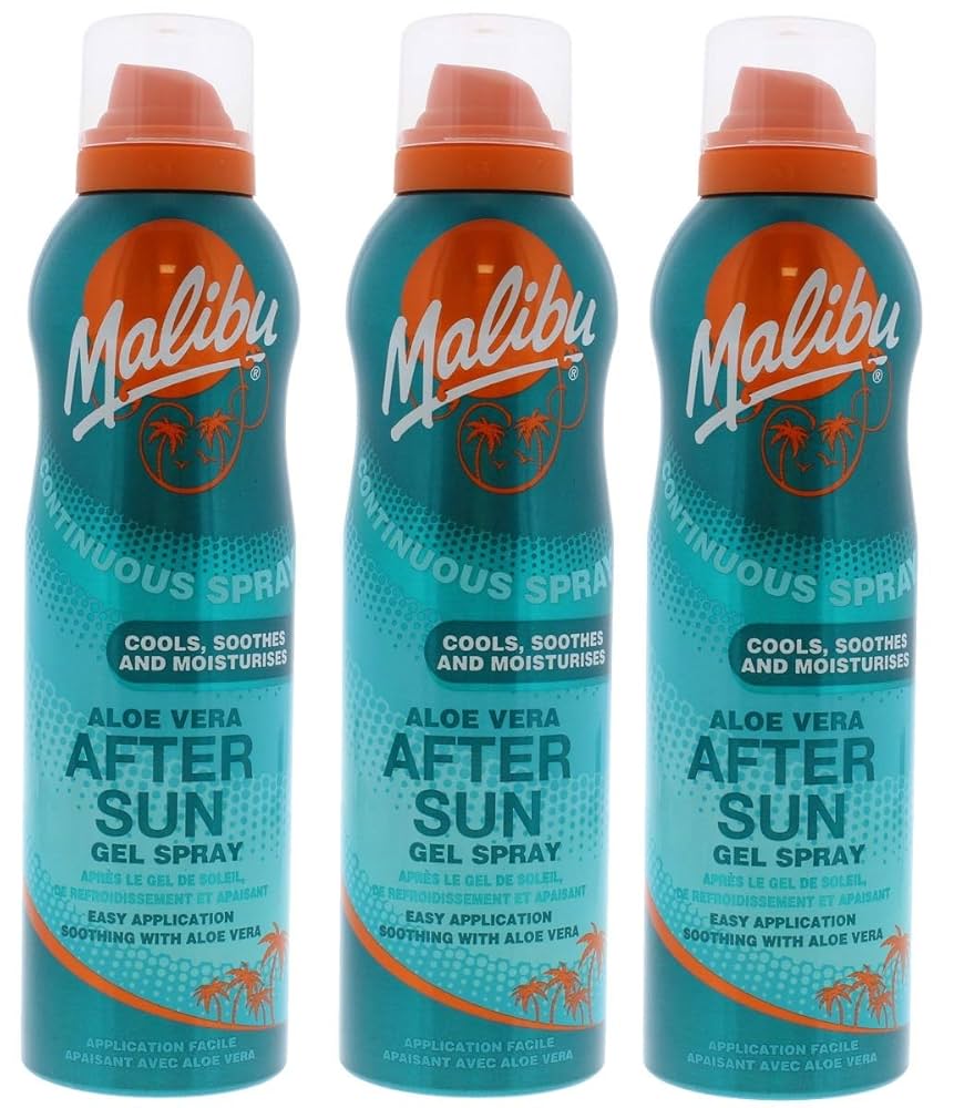 Malibu Continuos Spray Aloe-Vera AfterSun Gel 175ml