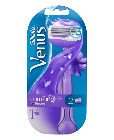 Gillette Venus BREEZE Comfortglide Razor (Machine) 2UP