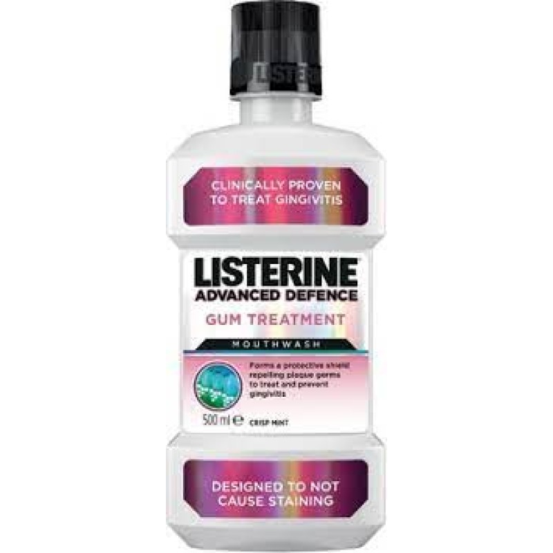 Listerine Mouthwash Advanced Defence Gum Treatment 250ml