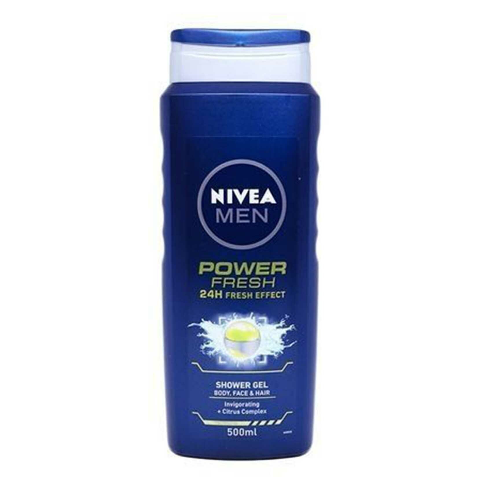 Nivea Men Shower Gel Power Fresh 500ml