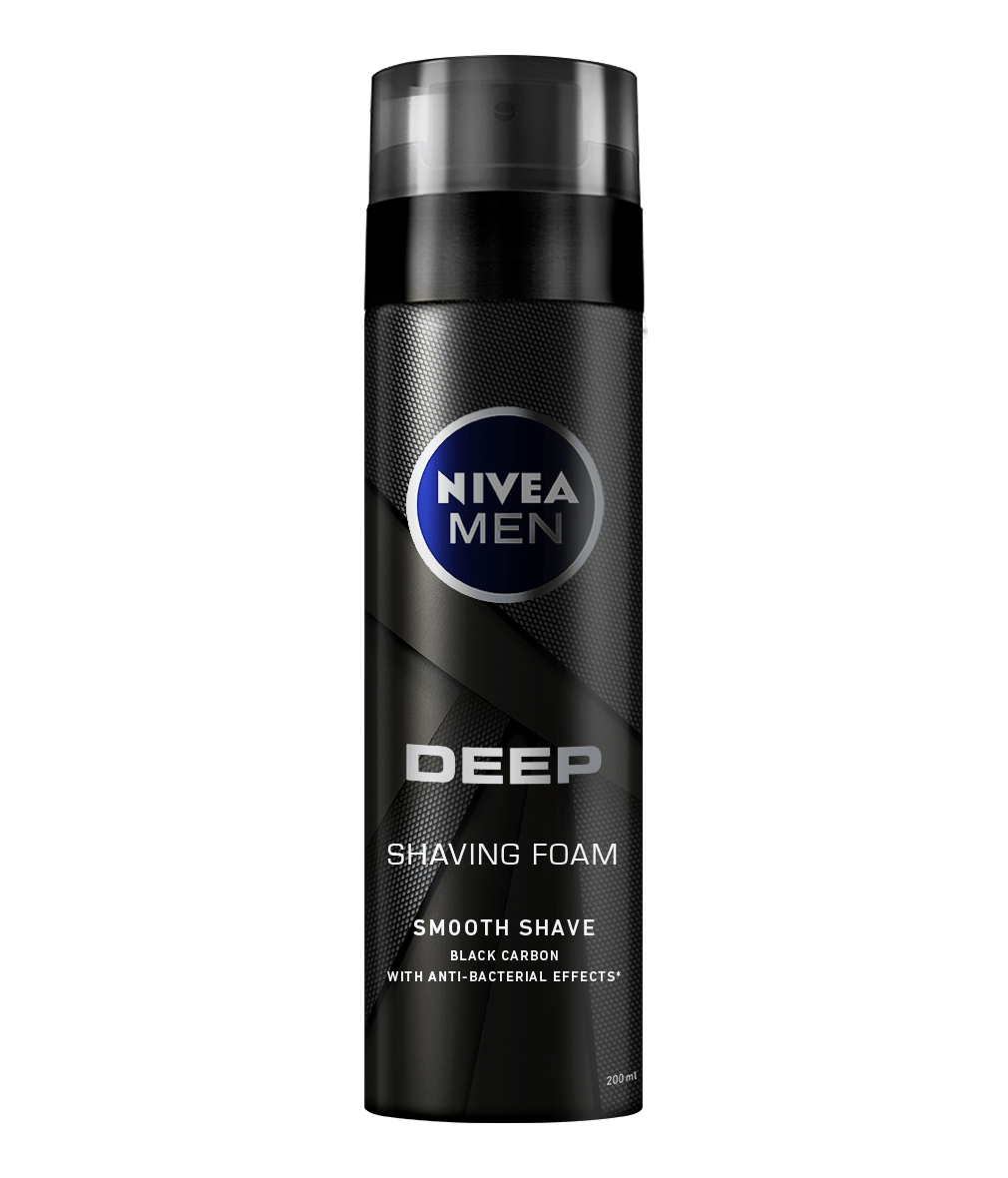 Nivea Men Shaving Foam 200ml (DEEP Black Carbon)